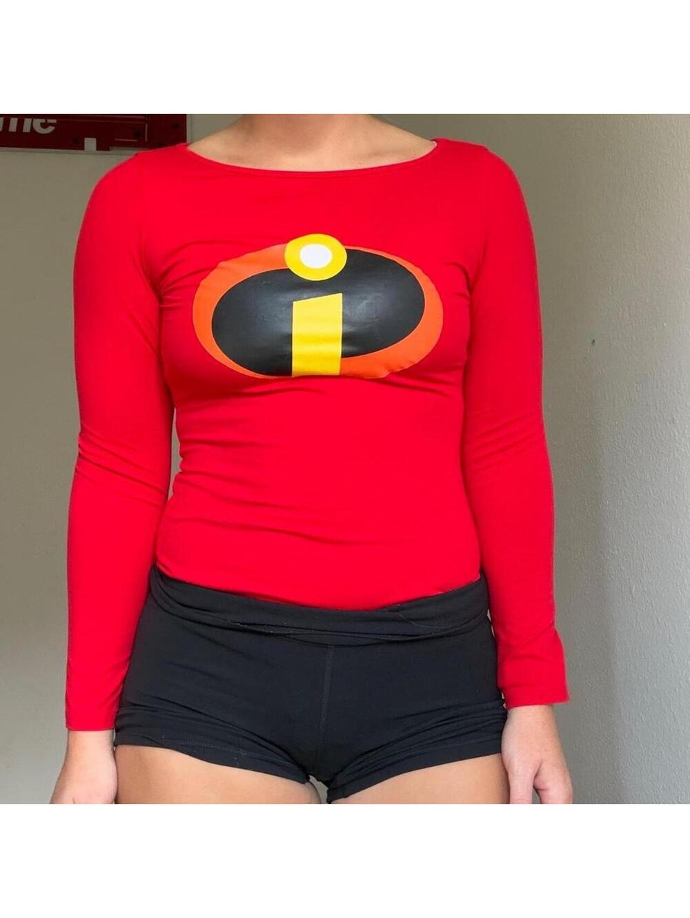 INCREDIBLES ELASTIGIRL BODY SUIT - Picture 2 of 6